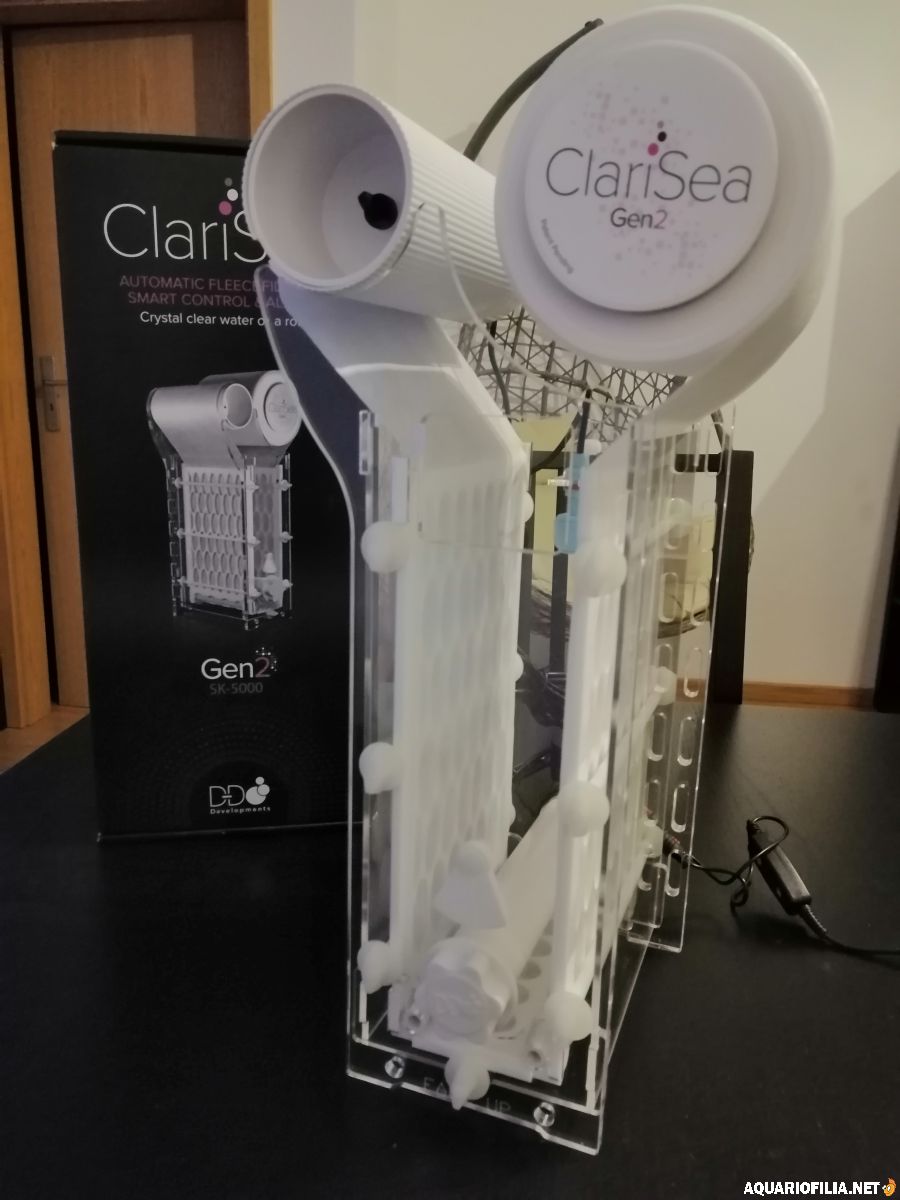 ClariSea Gen2 SK-5000 fleece-rulle (DD) med originalkartongen bakom