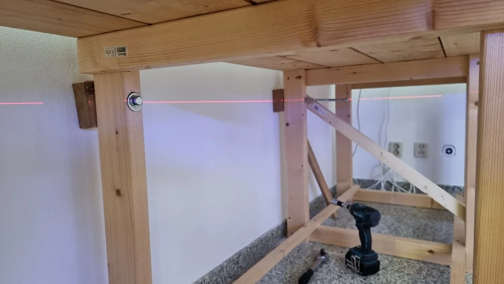 Sektion 1 färdigställd, borrhål och förstärkning (4)