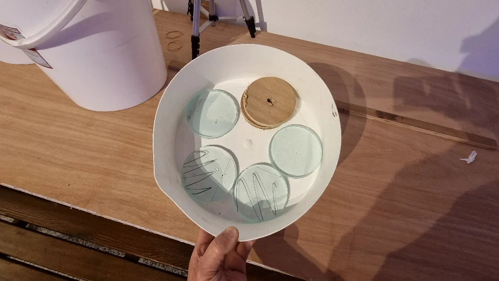 Borrning av 100 mm-hål i 10 mm-glas (7)