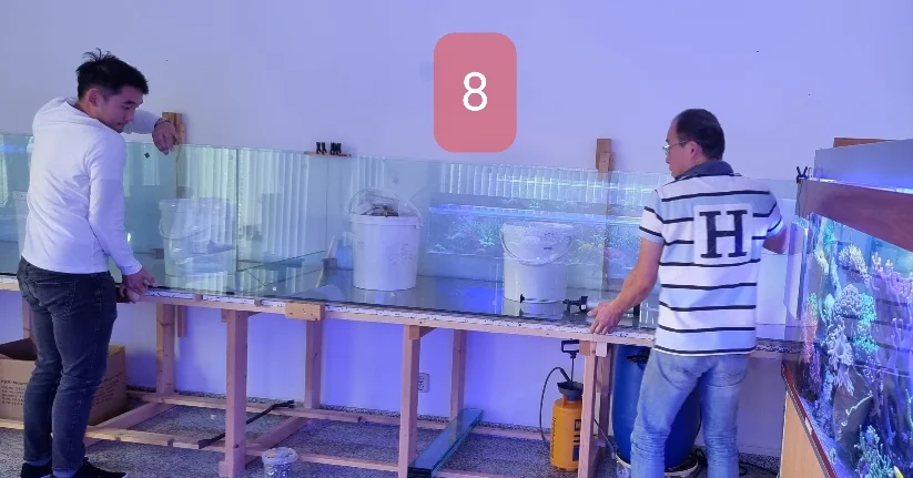 Sektion 2/3 (2200 l) limmas ihop (8)
