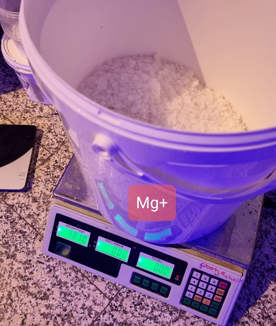 Blandning av saltvatten enligt DSR-metoden (5)