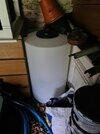 200L-behållare med 8-tums lock