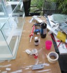 Sumpen byggd av 6 mm glas